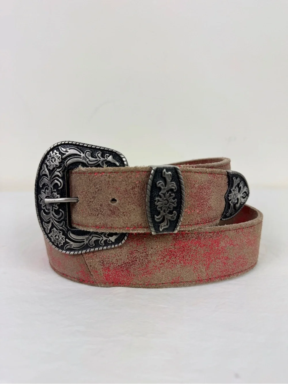 Free People Black Rock Western Belt